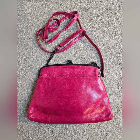 HOBO Handbags - HOBO Brand Pink Black Hardware Shoulder Crossbody Girlhoodcore Cottagecore